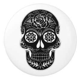 Pomo De Cerámica Día de la Calavera Muerta