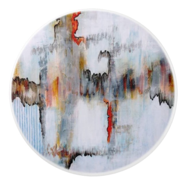 Pomo De Cerámica "Difundiendo tus alas" (Anverso)