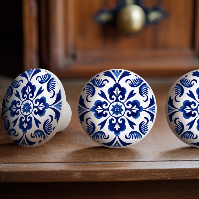 Pomo De Cerámica Diseño de cerámica con patrones de Sapphire Talave (Subido por el creador)
