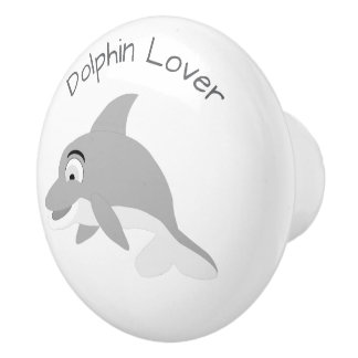 Pomo De Cerámica Diseño de delfín personalizado