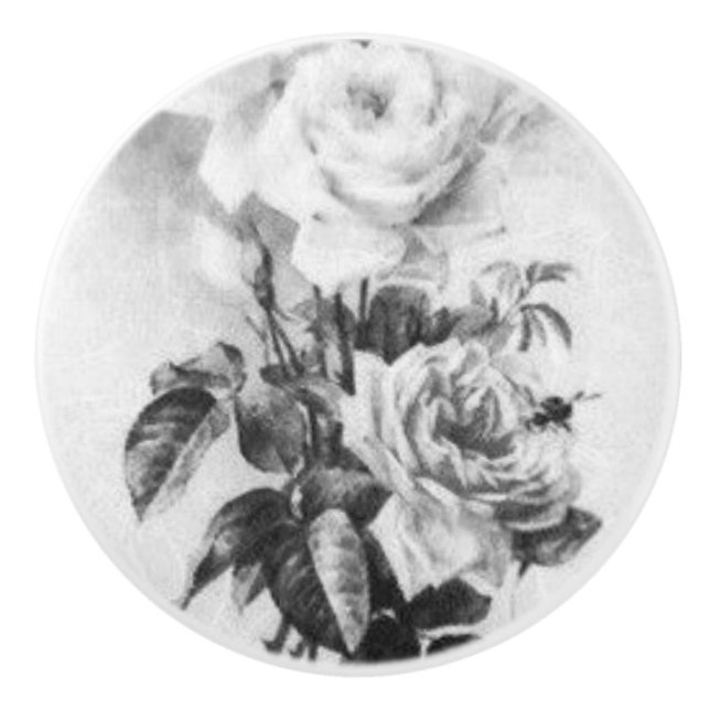 POMO DE CERÁMICA DISEÑO DE ESTILO CERAMIC DE LA PUERTA (Anverso)