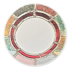 POMO DE CERÁMICA DISEÑO DE ESTILO CERAMIC DE LA PUERTA