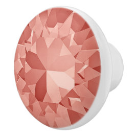 Pomo De Cerámica Diseño de gema