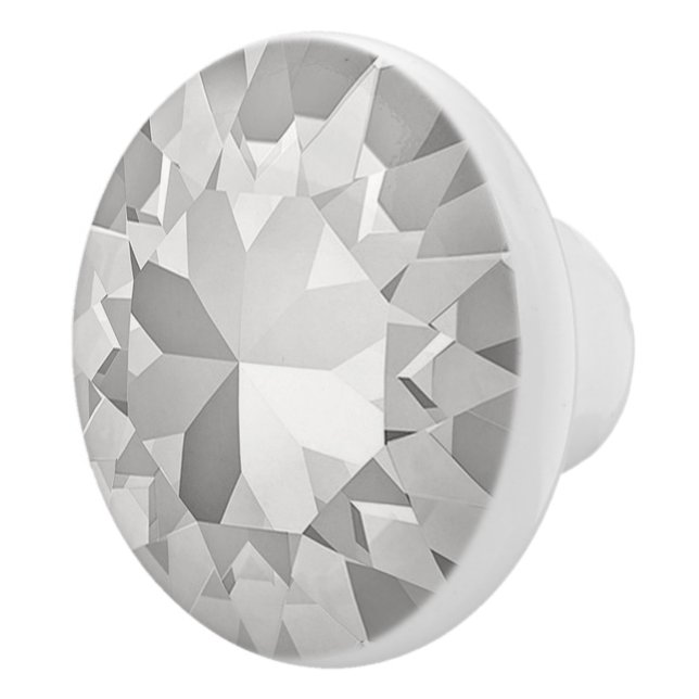 Pomo De Cerámica Diseño de gema (Derecha)
