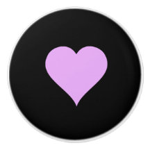 Diseño de gótico de corazón negro y rosa