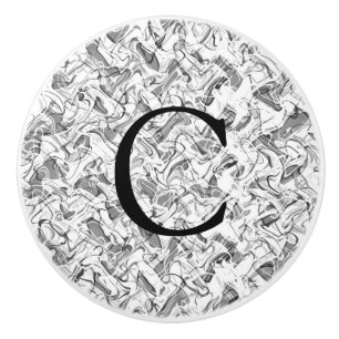 Pomo De Cerámica Diseño de la decoración urbana de la habitación pa