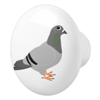 Pomo De Cerámica Diseño de pichón
