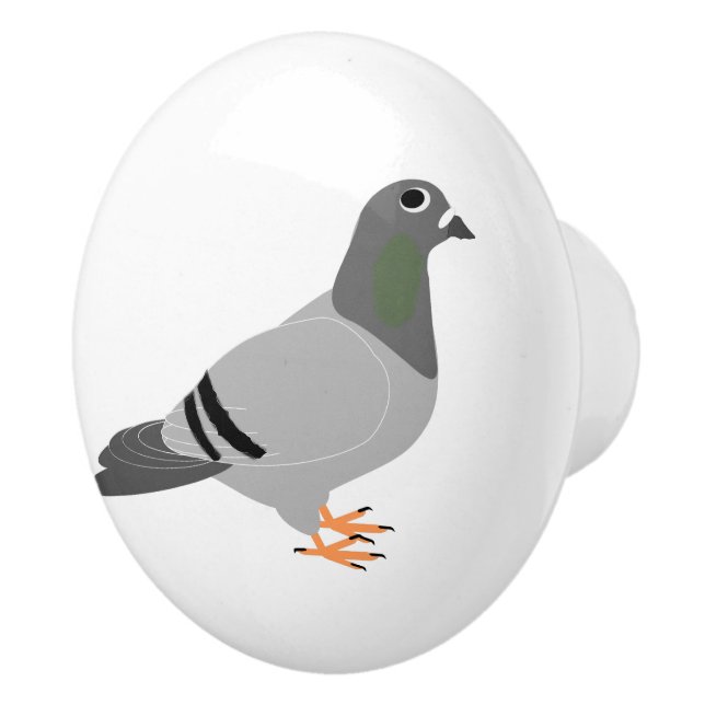 Pomo De Cerámica Diseño de pichón (Derecha)