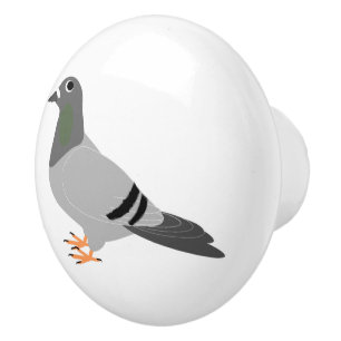 Pomo De Cerámica Diseño de pichón
