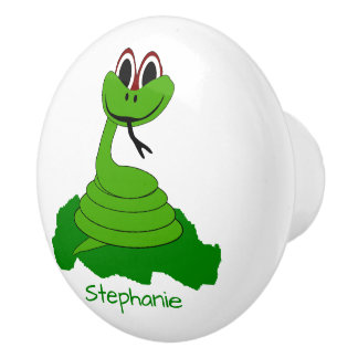 Pomo De Cerámica Diseño de serpiente personalizado