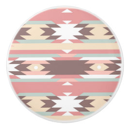Pomo De Cerámica Diseño nativo americano azteca