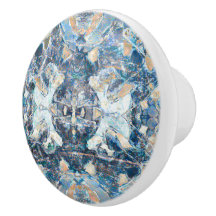 Diseño nativo americano tribal clásico azul