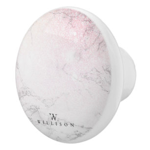 Pomo De Cerámica Diseño personalizado de mármol de lujo