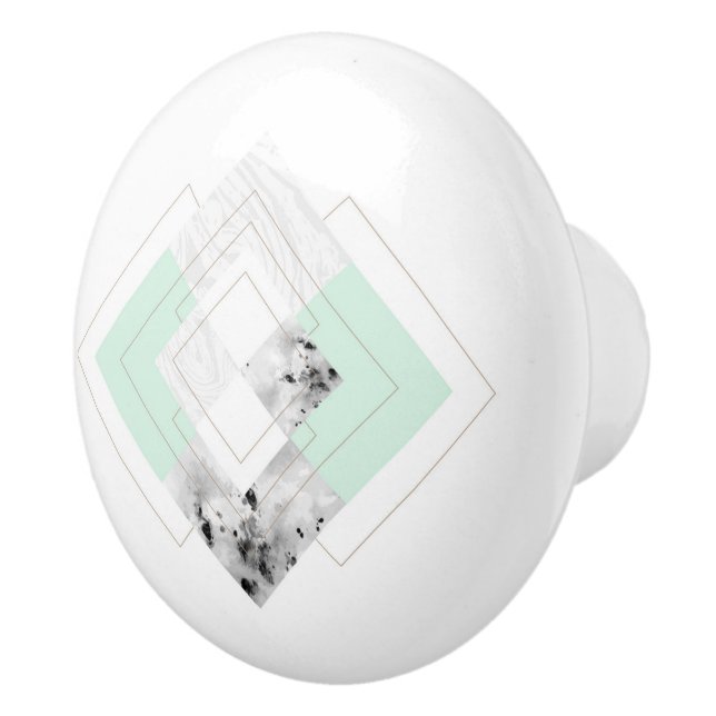 Pomo De Cerámica Diseño resumido estilo escandinavo (Derecha)