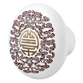 Pomo De Cerámica Dragon Chakra