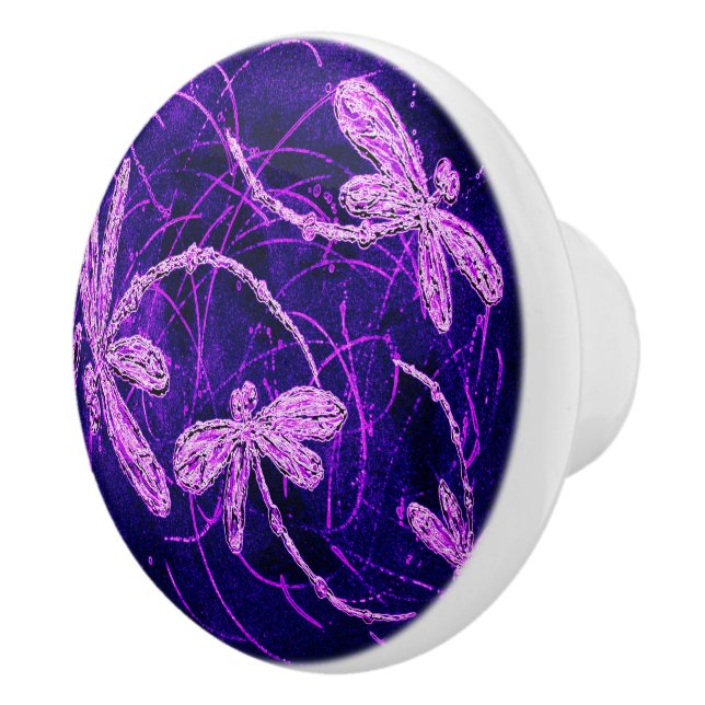 Pomo De Cerámica Dragonfly Disco (Derecha)