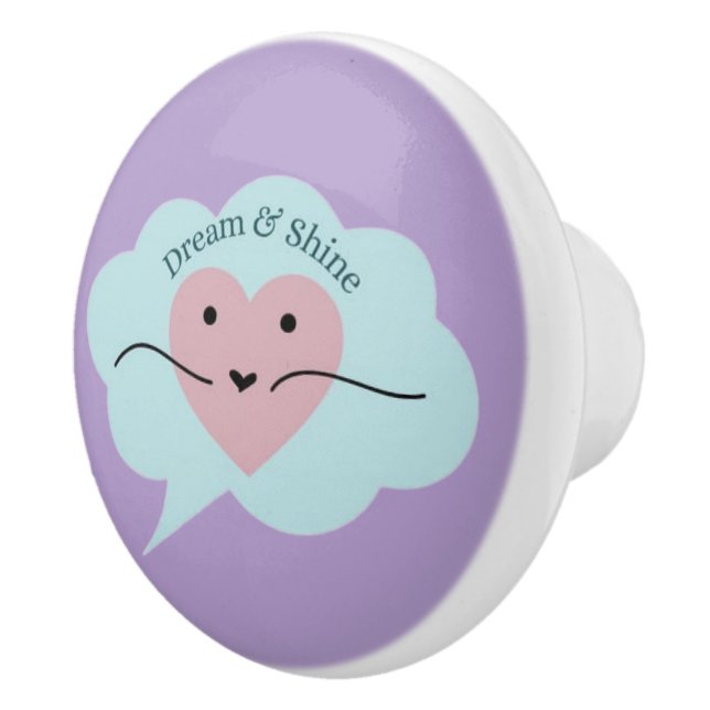 Pomo De Cerámica Dream & Shine Cute Pastel Ceramic Knob (Derecha)