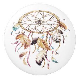 Pomo De Cerámica Dreamcatcher