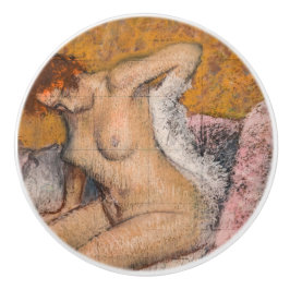Pomo De Cerámica Edgar Degas - Después del baño