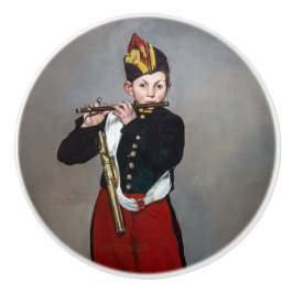 Pomo De Cerámica Edouard Manet - El Fifer / Joven Flutista