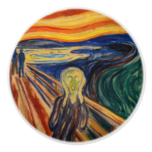 Pomo De Cerámica Edvard Munch - El Grito 1910