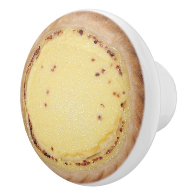 Pomo De Cerámica Egg Custard Tart (Derecha)
