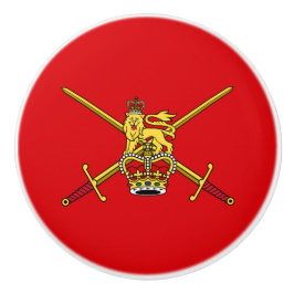 Pomo De Cerámica Ejército Británico (Militar del Reino Unido)