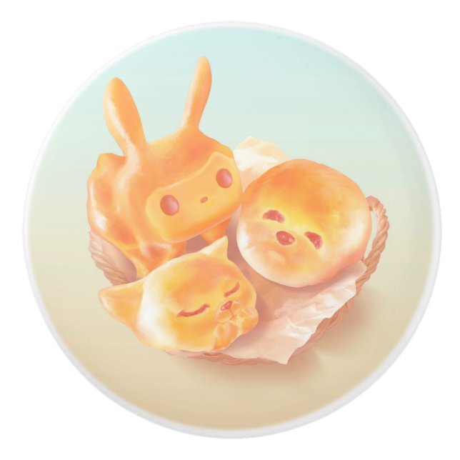 Pomo De Cerámica El alma del pan (Anverso)