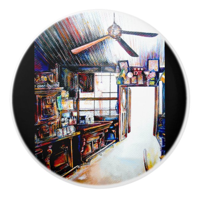 Pomo De Cerámica El amor no es una pared, es un puente (Anverso)