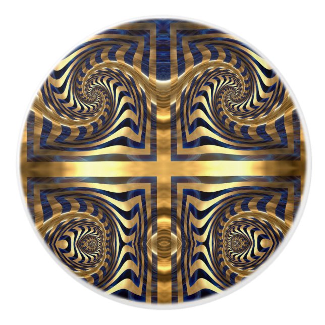 Pomo De Cerámica El botón cerámico Elemental X6SKM (Anverso)