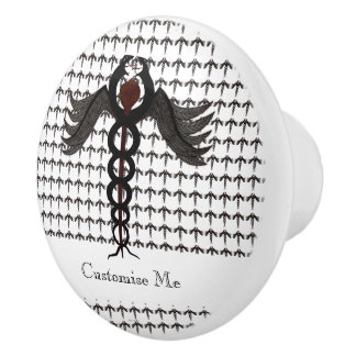 Pomo De Cerámica El Caduceus (Sumido)