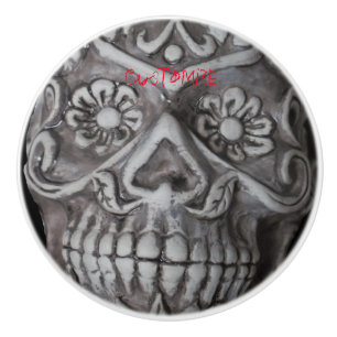 Pomo De Cerámica El Día de la Calavera del Ladrón Muerto