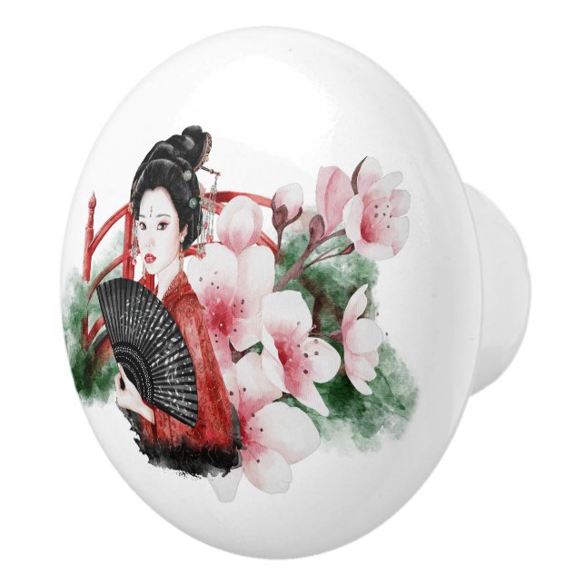 Pomo De Cerámica El diseño de la serie Okinawa 38 (Derecha)