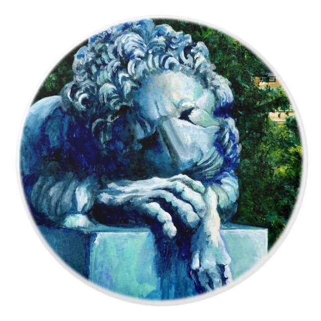 Pomo De Cerámica El gato que se comió el Canario (Anverso)