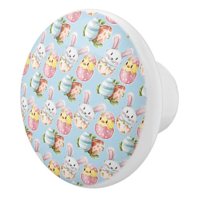 Pomo De Cerámica El Knob de las Críticas de Pascua (Derecha)