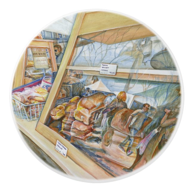 Pomo De Cerámica El lado soleado de la demencia (Anverso)