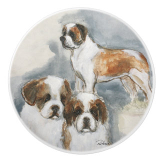 Pomo De Cerámica El manchado