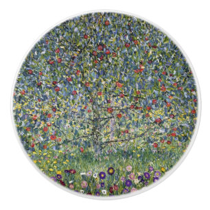 Pomo De Cerámica El manzano (de Gustav Klimt)