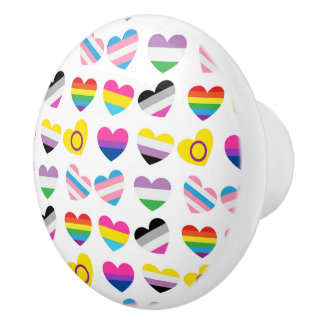 Pomo De Cerámica El movimiento del corazón del orgullo
