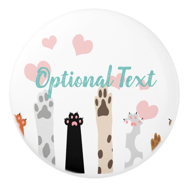 Pomo De Cerámica El poder de las patas (Anverso)