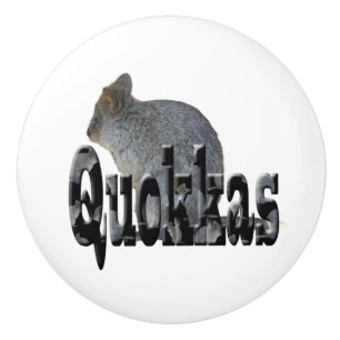 Pomo De Cerámica El Quokkas Australiano Es El Nombre,