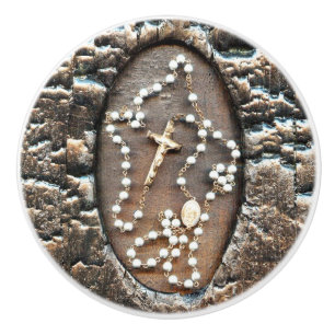 Pomo De Cerámica El Rosario