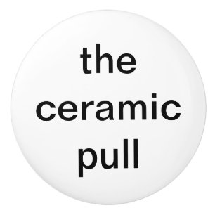 Pomo De Cerámica el tirón de cerámica