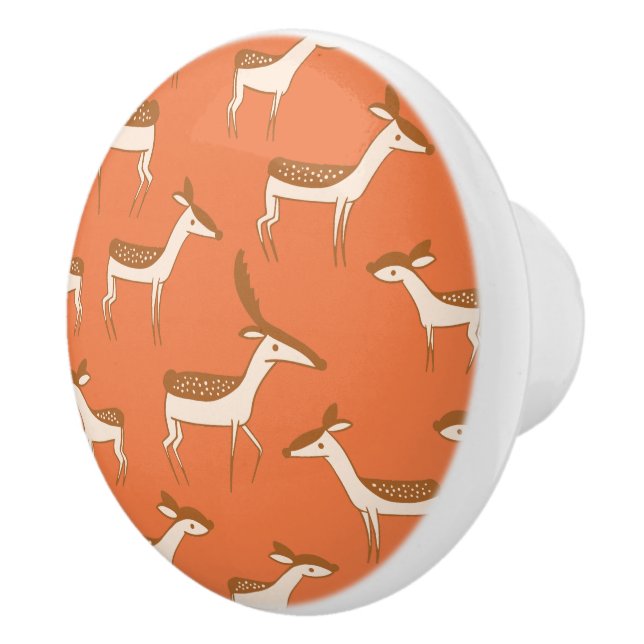 Pomo De Cerámica El venado y la familia (Derecha)