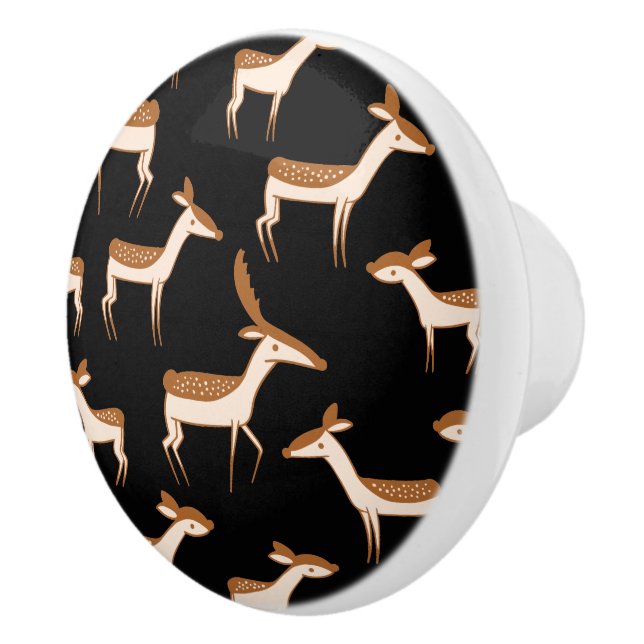 Pomo De Cerámica El venado y la familia (Derecha)