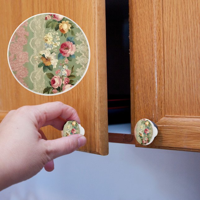 Pomo De Cerámica Elegantes franjas de época (Subido por el creador)