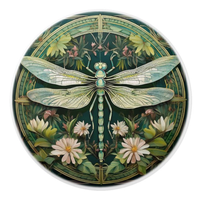 Pomo De Cerámica Elegantes perillas de cerámica (Anverso)