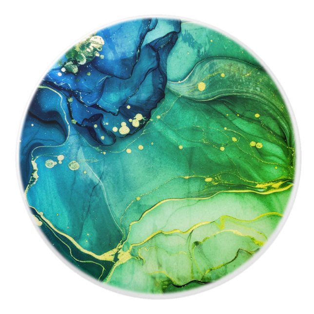 Pomo De Cerámica Elegantes perillas de cerámica (Anverso)