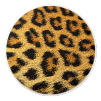 Pomo De Cerámica Elegnat Leopard Fur Skin - Rica moda de lujo