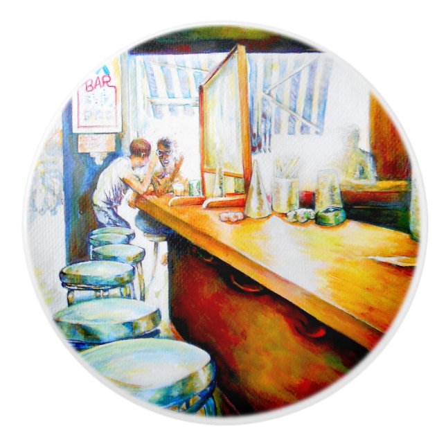 Pomo De Cerámica Emocional a motivador, lógica a justificar (Anverso)